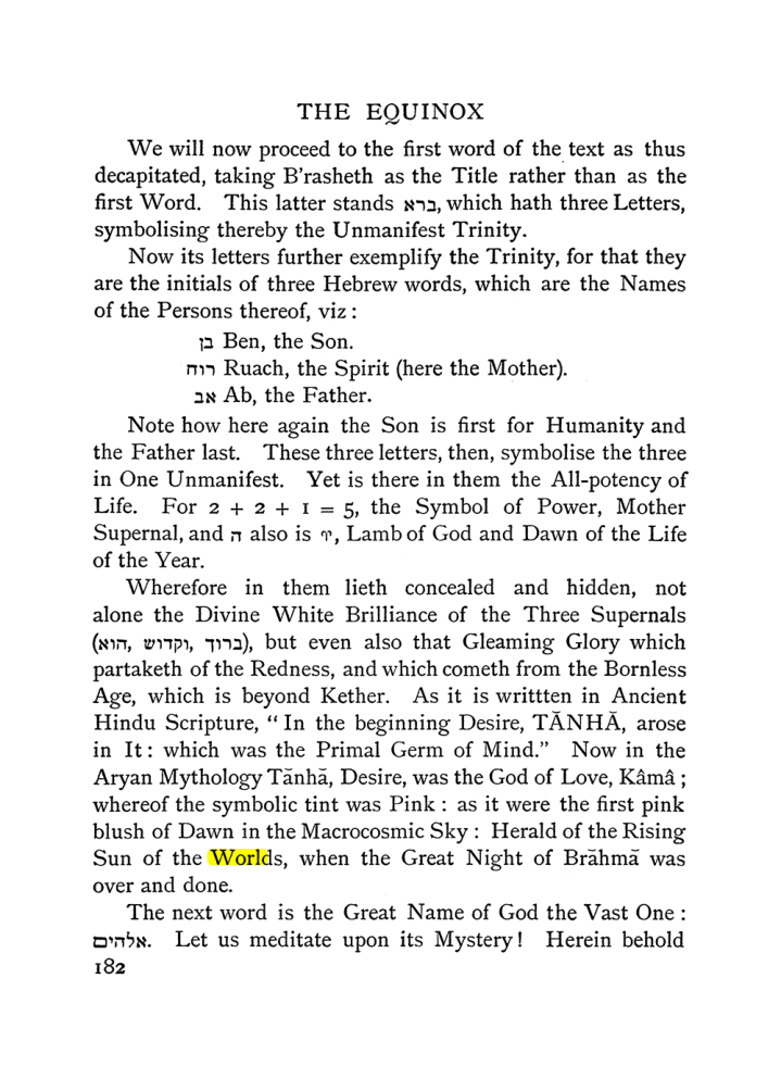 Original scan of The Equinox (Volume I, Number I), PDF page 192