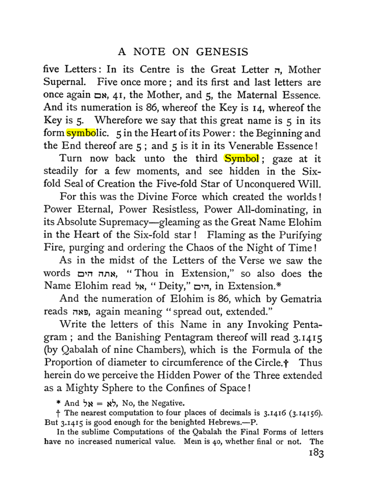 Original scan of The Equinox (Volume I, Number I), PDF page 193