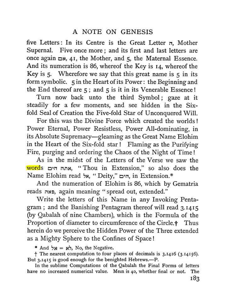 Original scan of The Equinox (Volume I, Number I), PDF page 193