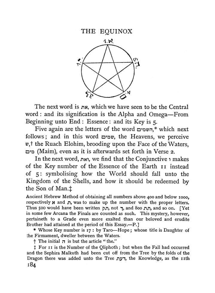 Original scan of The Equinox (Volume I, Number I), PDF page 194