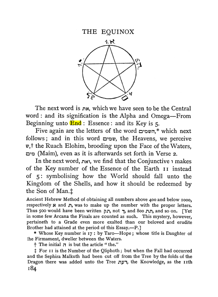 Original scan of The Equinox (Volume I, Number I), PDF page 194