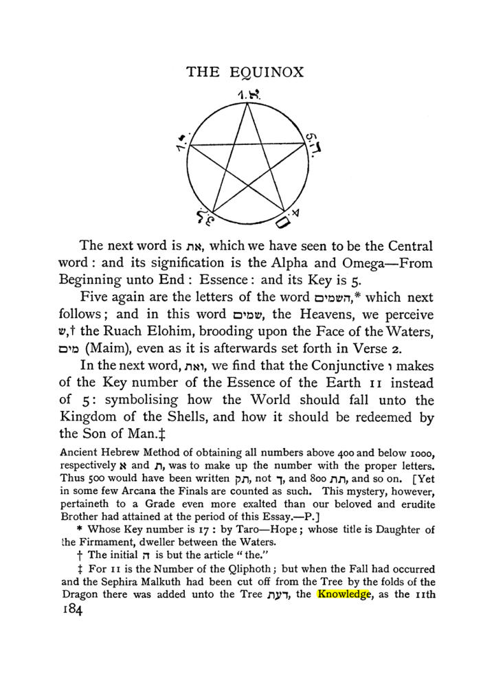 Original scan of The Equinox (Volume I, Number I), PDF page 194