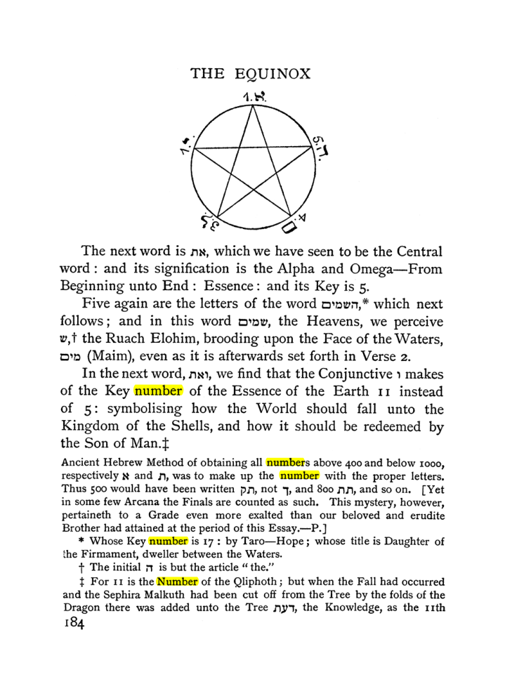 Original scan of The Equinox (Volume I, Number I), PDF page 194