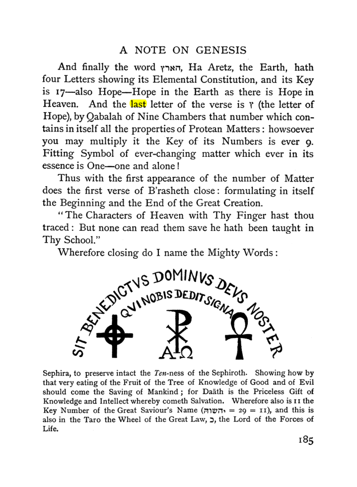 Original scan of The Equinox (Volume I, Number I), PDF page 195