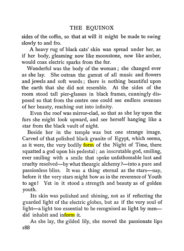 Original scan of The Equinox (Volume I, Number I), PDF page 198