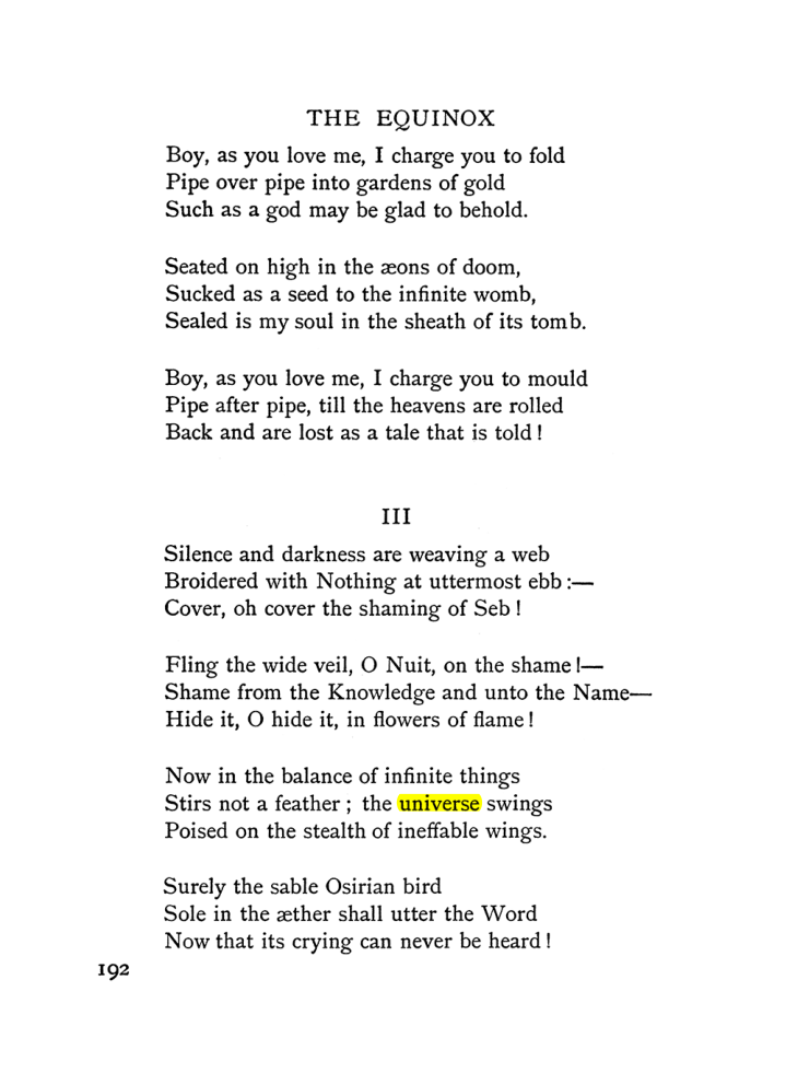 Original scan of The Equinox (Volume I, Number I), PDF page 202
