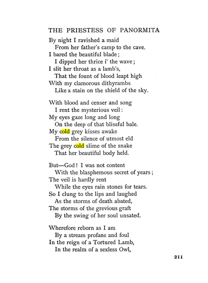 Original scan of The Equinox (Volume I, Number I), PDF page 221