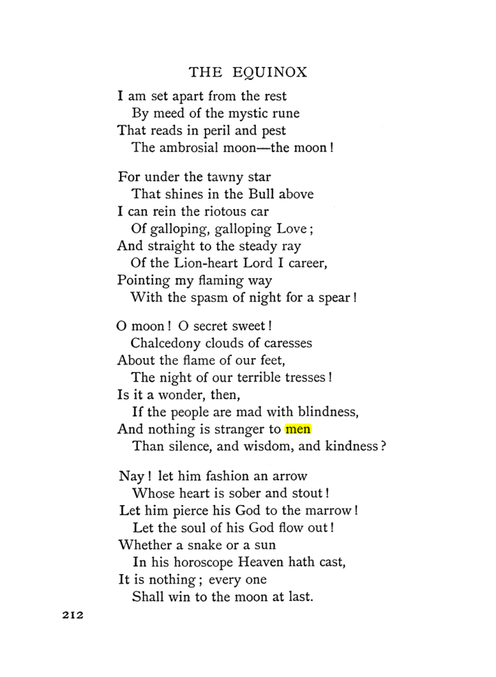 Original scan of The Equinox (Volume I, Number I), PDF page 222