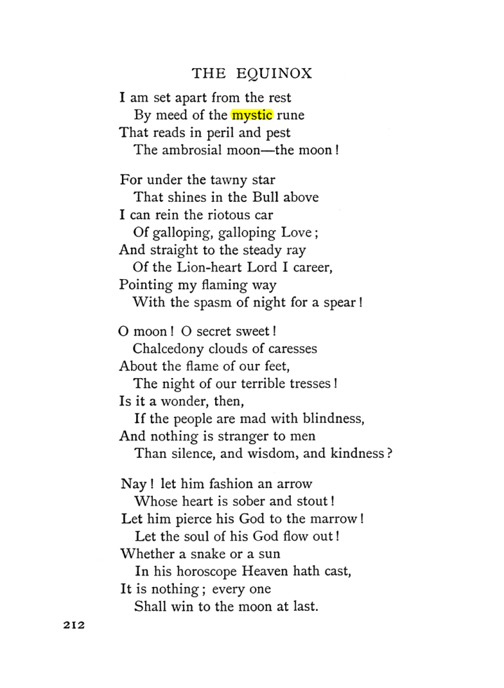 Original scan of The Equinox (Volume I, Number I), PDF page 222