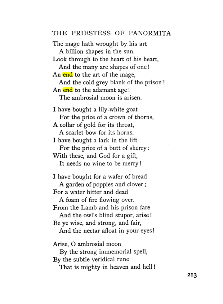 Original scan of The Equinox (Volume I, Number I), PDF page 223