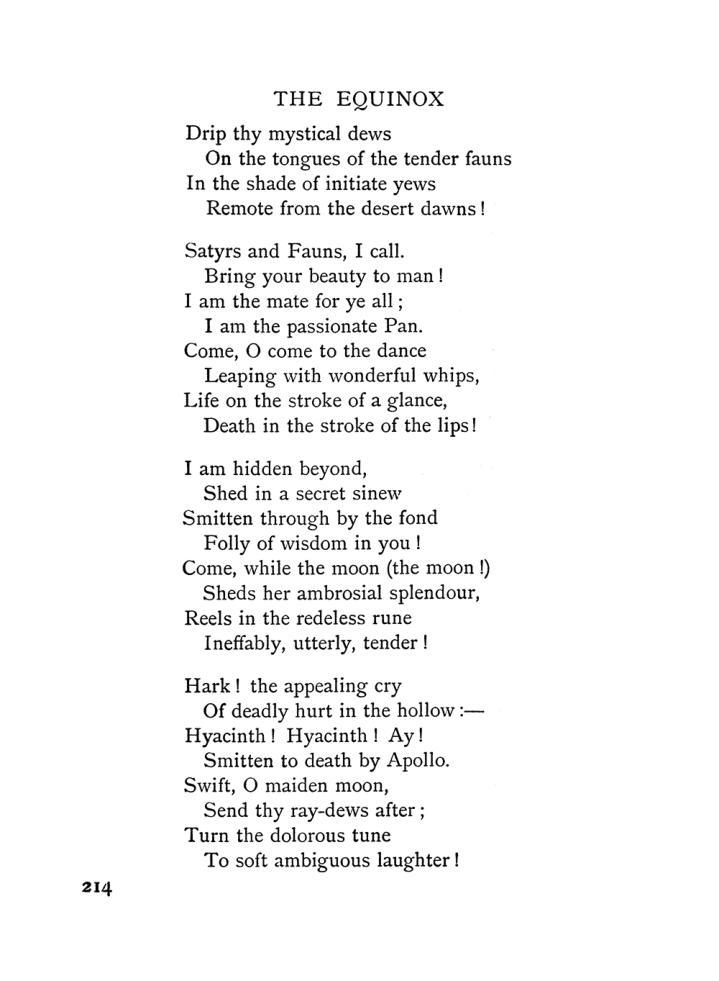 Original scan of The Equinox (Volume I, Number I), PDF page 224