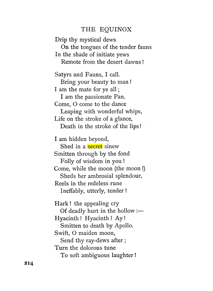 Original scan of The Equinox (Volume I, Number I), PDF page 224
