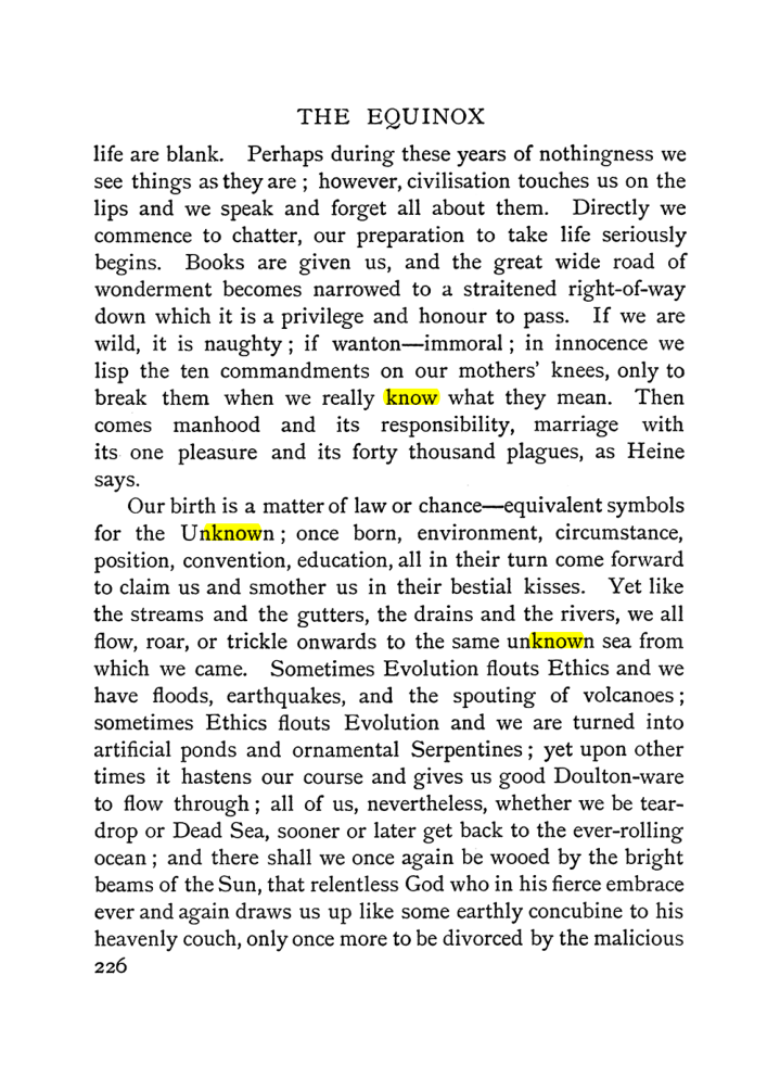 Original scan of The Equinox (Volume I, Number I), PDF page 234