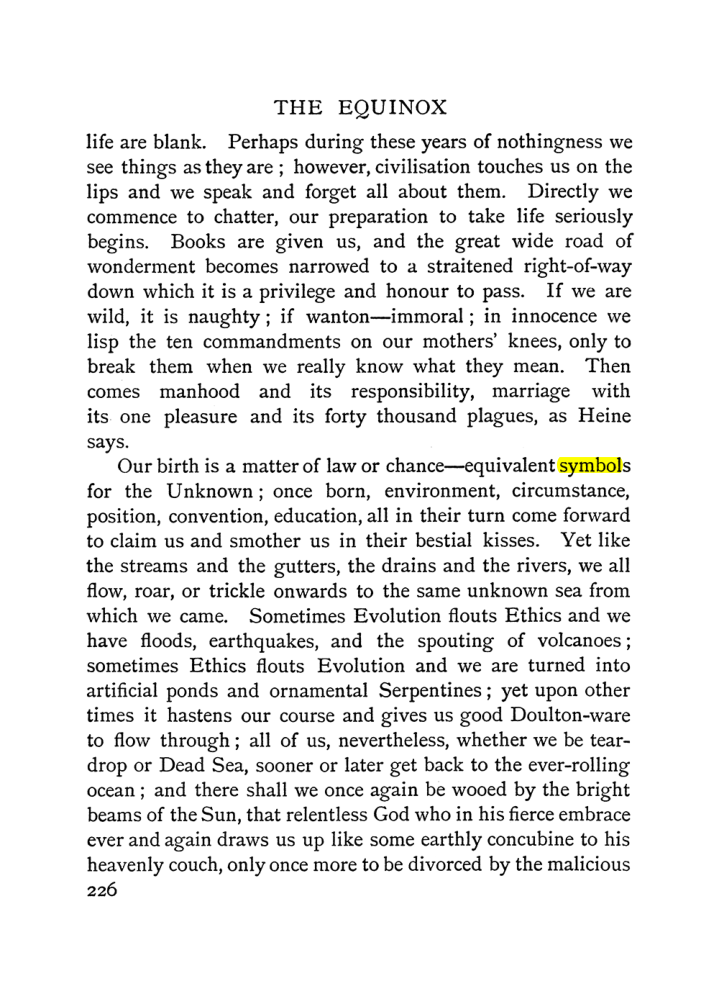 Original scan of The Equinox (Volume I, Number I), PDF page 234