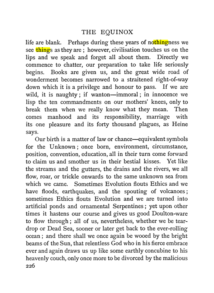 Original scan of The Equinox (Volume I, Number I), PDF page 234