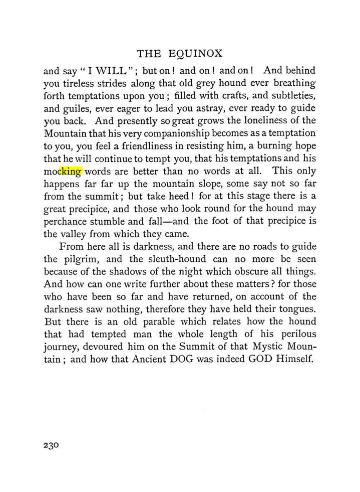 Original scan of The Equinox (Volume I, Number I), PDF page 238