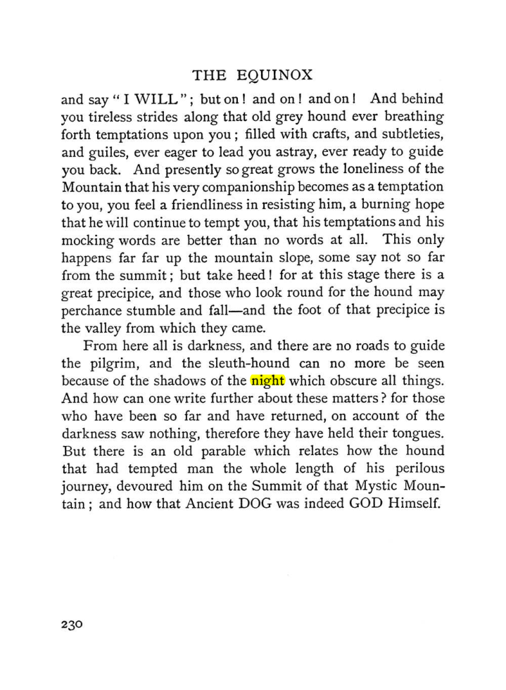 Original scan of The Equinox (Volume I, Number I), PDF page 238