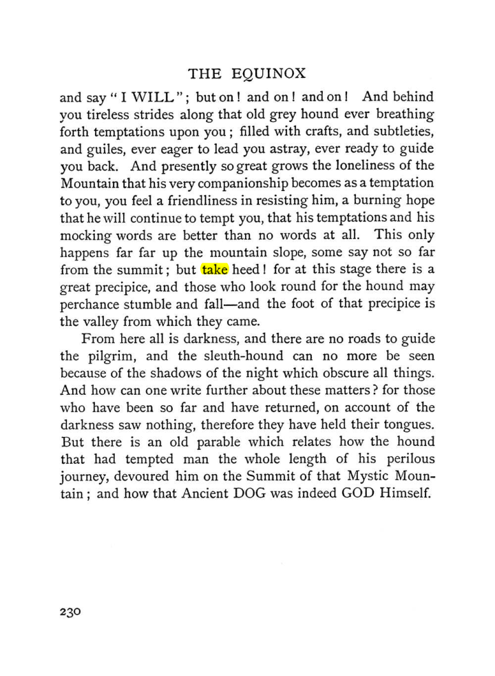 Original scan of The Equinox (Volume I, Number I), PDF page 238