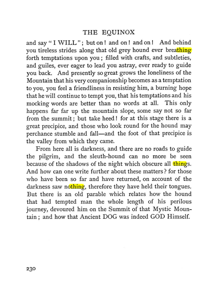 Original scan of The Equinox (Volume I, Number I), PDF page 238