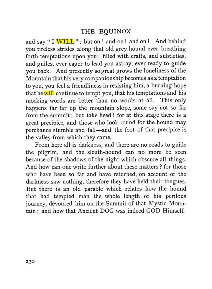 Original scan of The Equinox (Volume I, Number I), PDF page 238