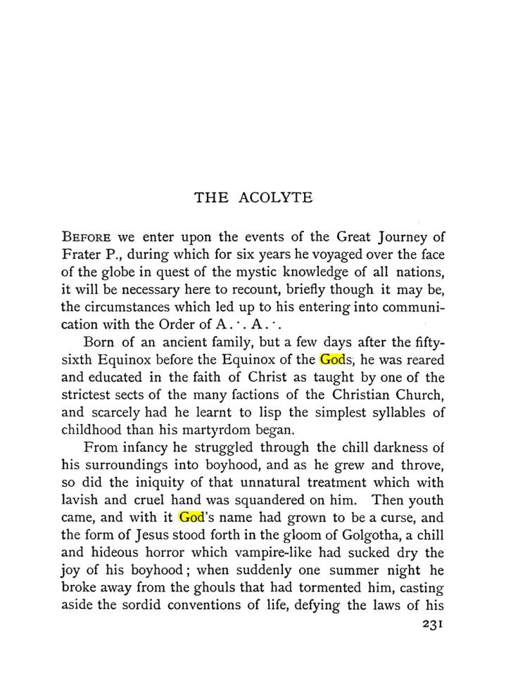 Original scan of The Equinox (Volume I, Number I), PDF page 239