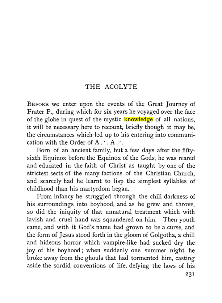 Original scan of The Equinox (Volume I, Number I), PDF page 239