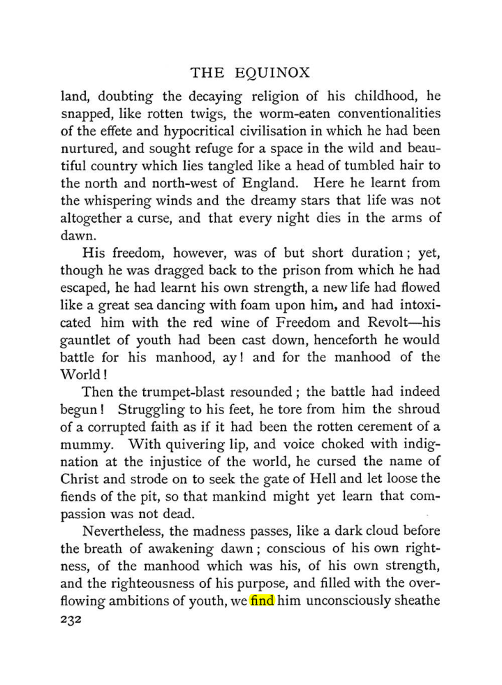 Original scan of The Equinox (Volume I, Number I), PDF page 240