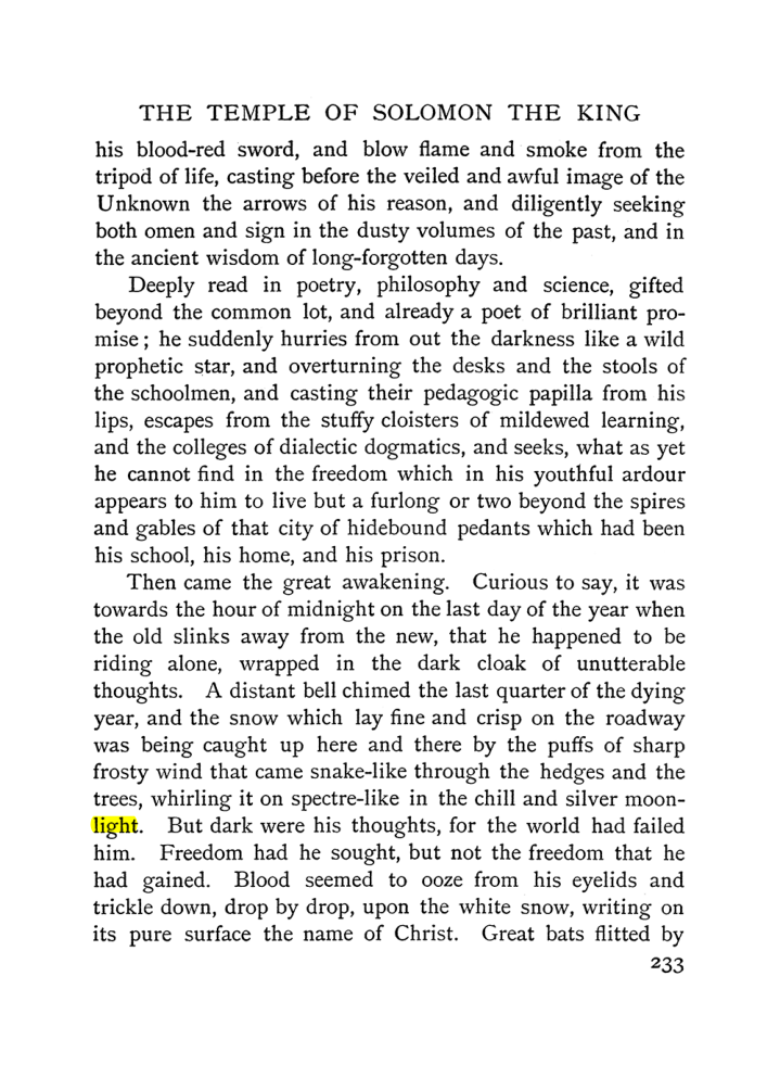 Original scan of The Equinox (Volume I, Number I), PDF page 241
