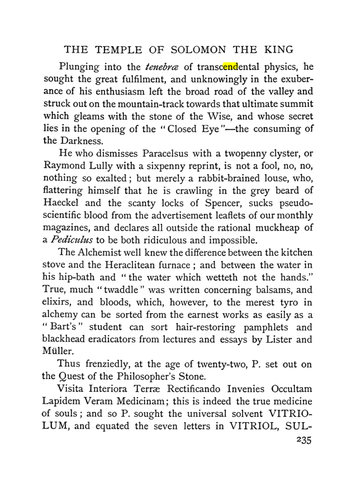 Original scan of The Equinox (Volume I, Number I), PDF page 243