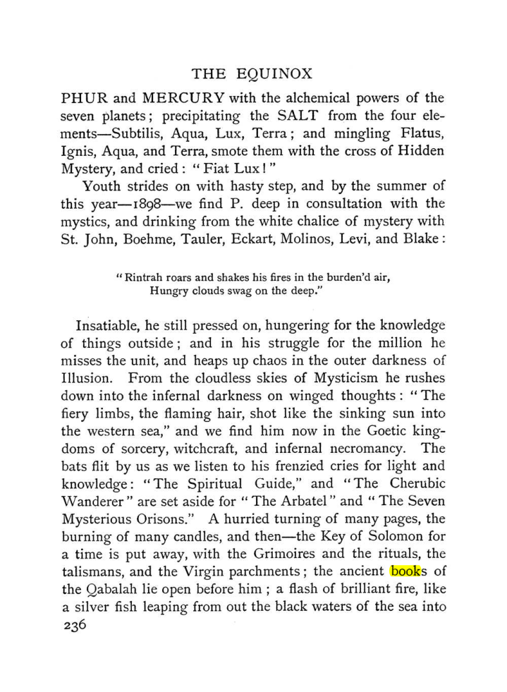 Original scan of The Equinox (Volume I, Number I), PDF page 244