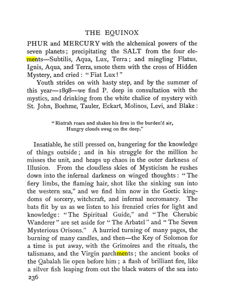 Original scan of The Equinox (Volume I, Number I), PDF page 244