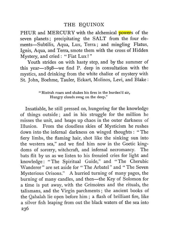 Original scan of The Equinox (Volume I, Number I), PDF page 244