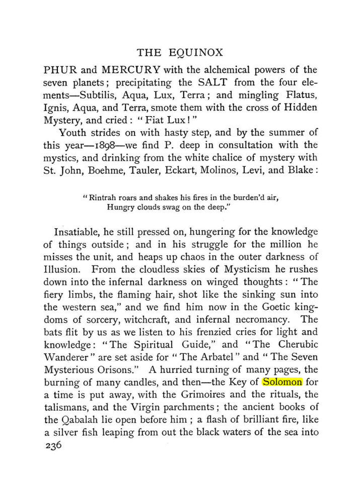 Original scan of The Equinox (Volume I, Number I), PDF page 244