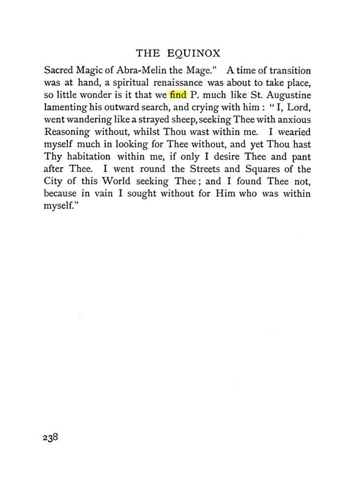 Original scan of The Equinox (Volume I, Number I), PDF page 246