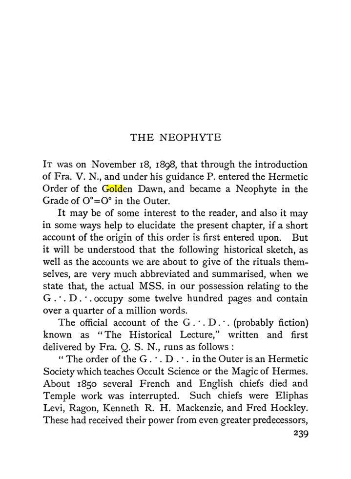 Original scan of The Equinox (Volume I, Number I), PDF page 247