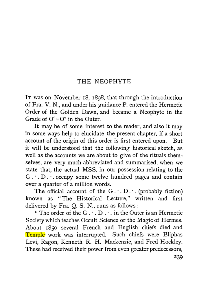 Original scan of The Equinox (Volume I, Number I), PDF page 247