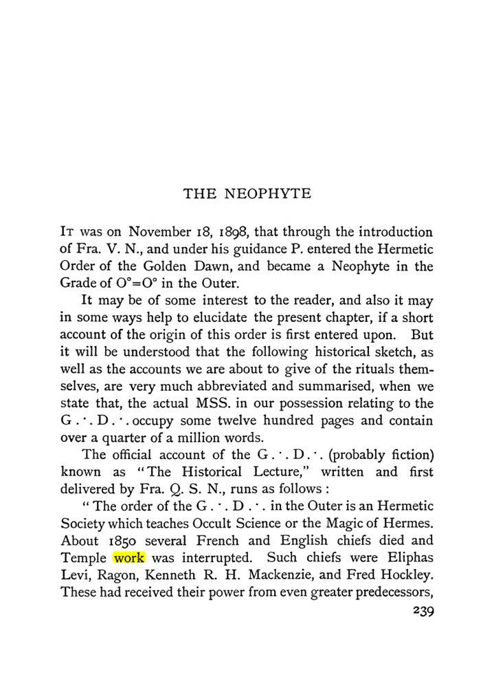 Original scan of The Equinox (Volume I, Number I), PDF page 247