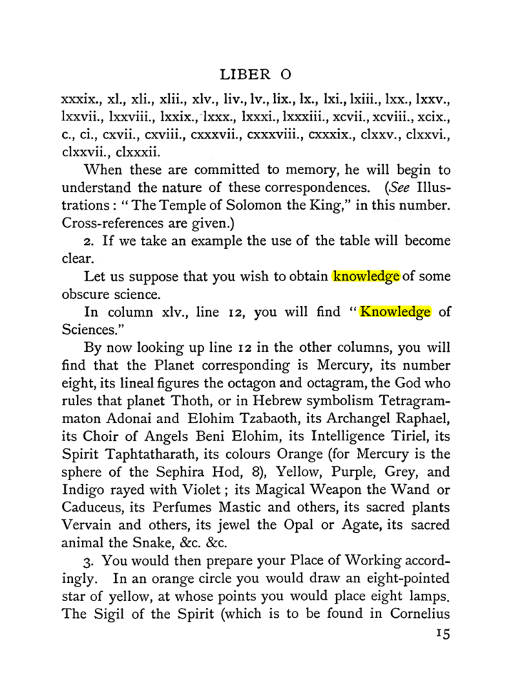 Original scan of The Equinox (Volume I, Number I), PDF page 25