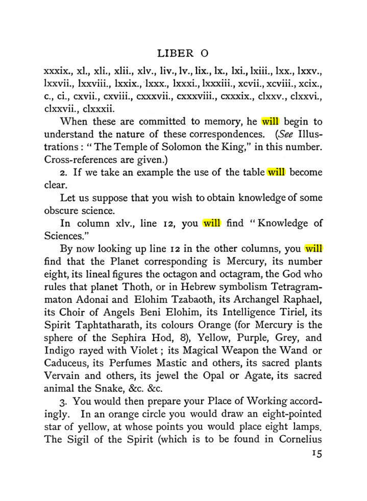Original scan of The Equinox (Volume I, Number I), PDF page 25