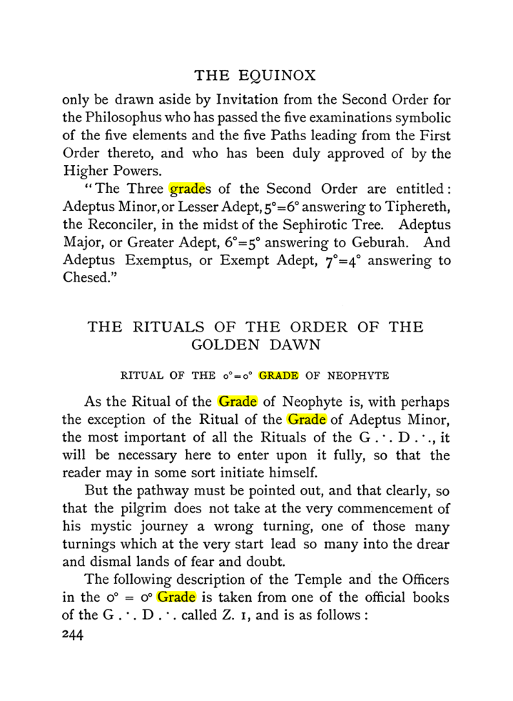 Original scan of The Equinox (Volume I, Number I), PDF page 252