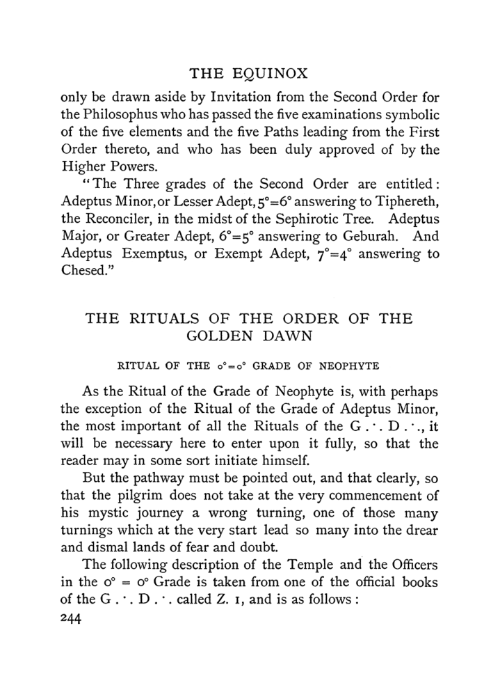 Original scan of The Equinox (Volume I, Number I), PDF page 252