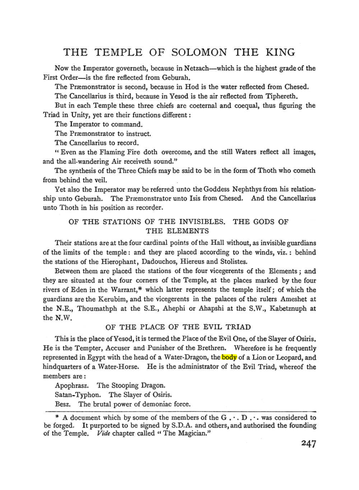 Original scan of The Equinox (Volume I, Number I), PDF page 255