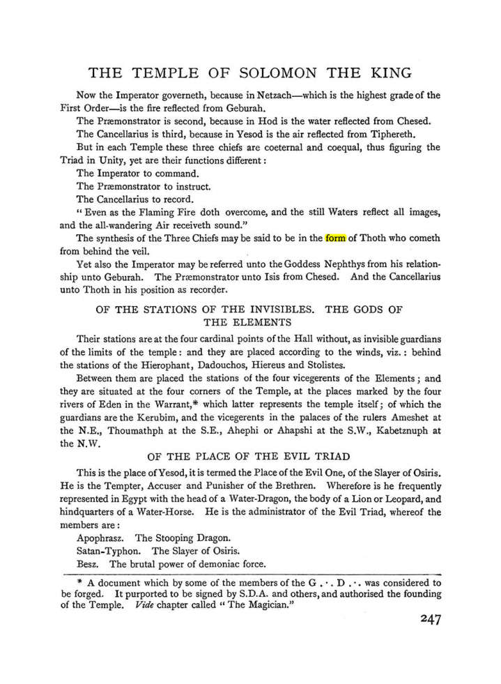 Original scan of The Equinox (Volume I, Number I), PDF page 255