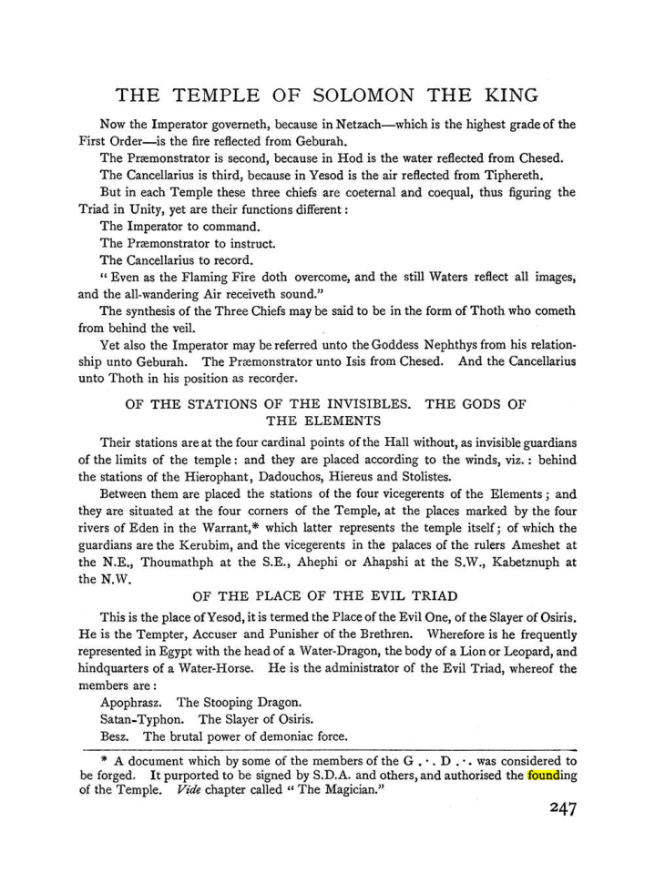 Original scan of The Equinox (Volume I, Number I), PDF page 255