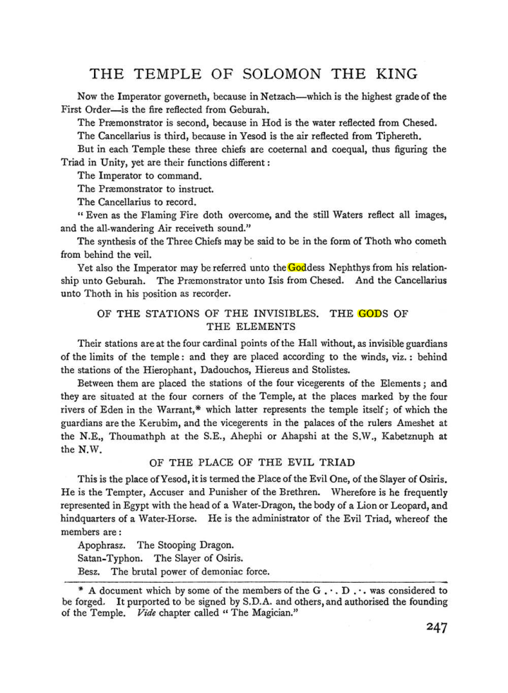 Original scan of The Equinox (Volume I, Number I), PDF page 255