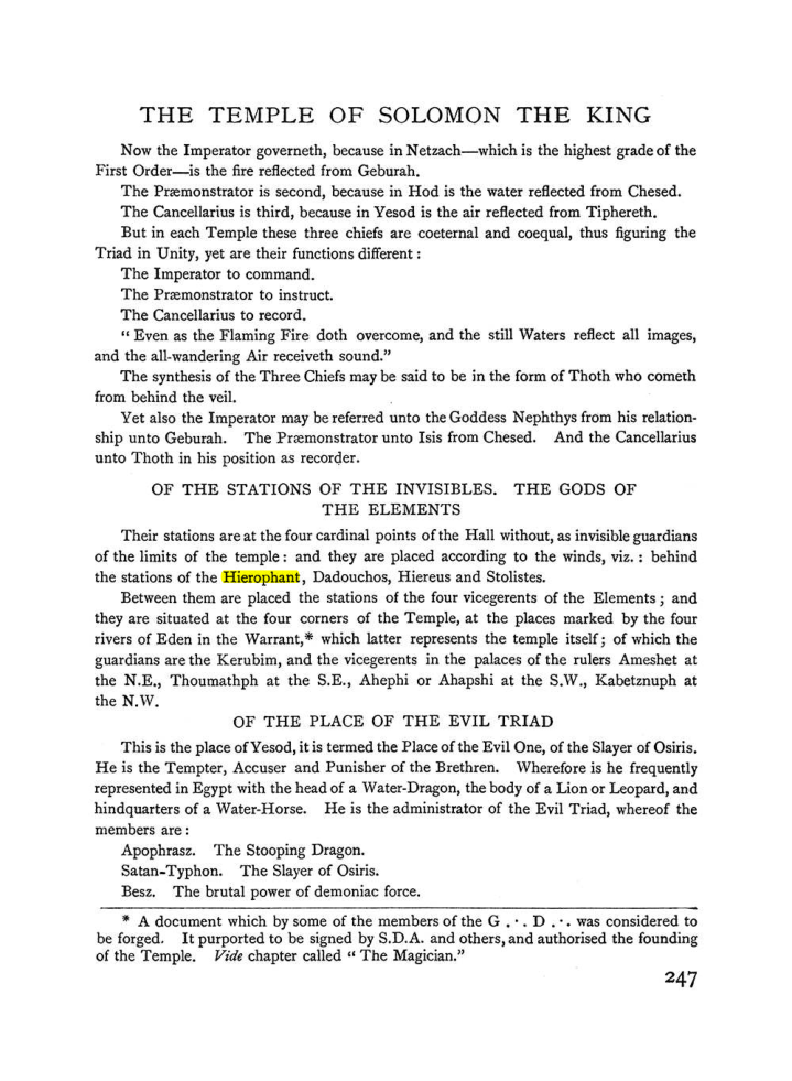 Original scan of The Equinox (Volume I, Number I), PDF page 255