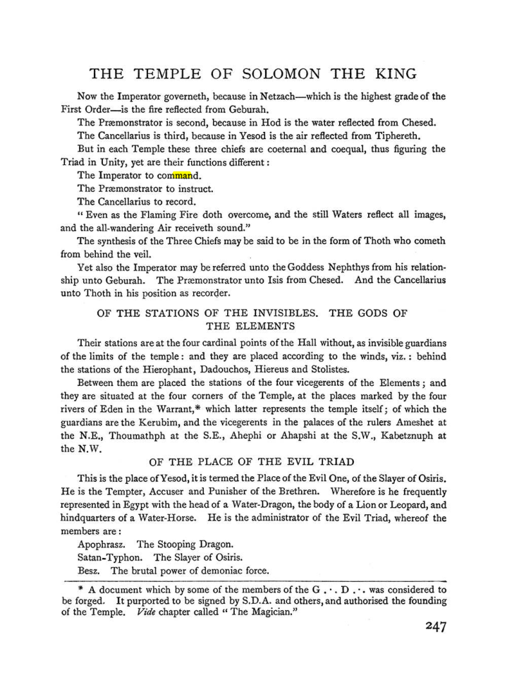 Original scan of The Equinox (Volume I, Number I), PDF page 255