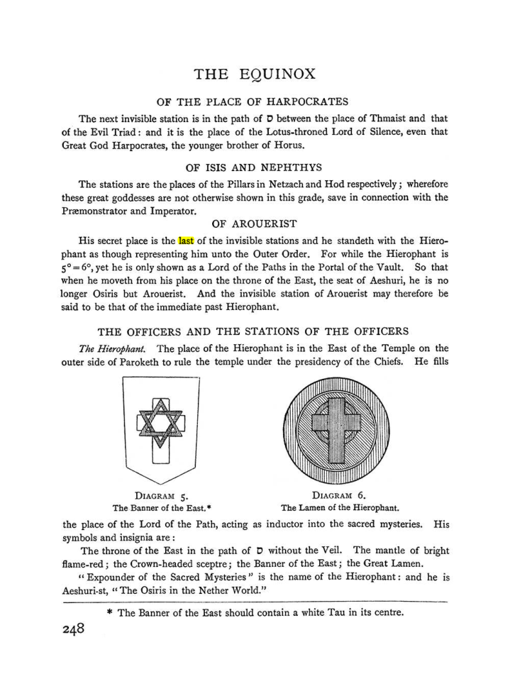 Original scan of The Equinox (Volume I, Number I), PDF page 256