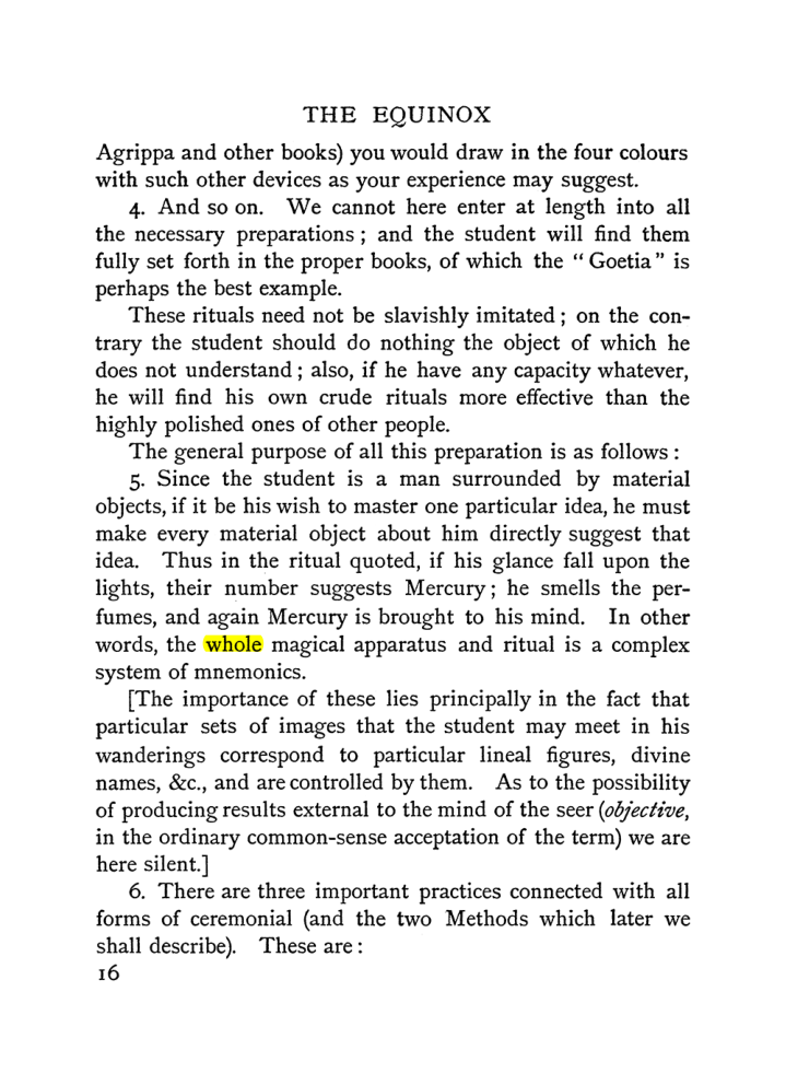 Original scan of The Equinox (Volume I, Number I), PDF page 26