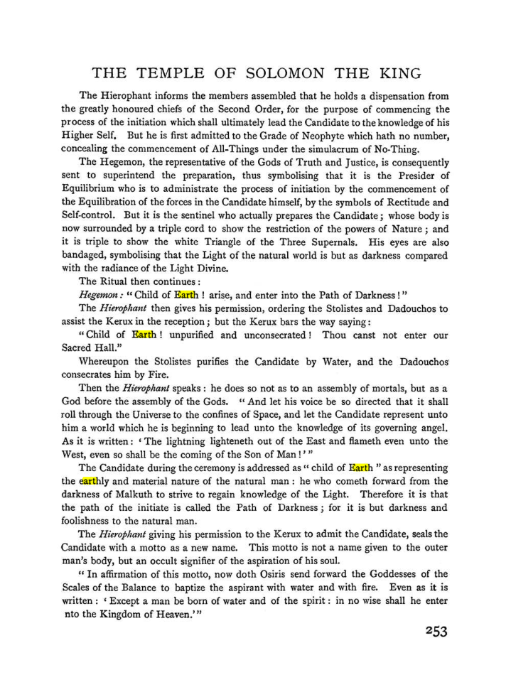 Original scan of The Equinox (Volume I, Number I), PDF page 261